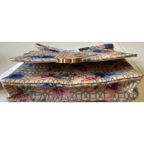 Time and Tru Brand Wallet on a String w/Front Snap and Zipper Floral Print (NWT) - Picture 11 of 15